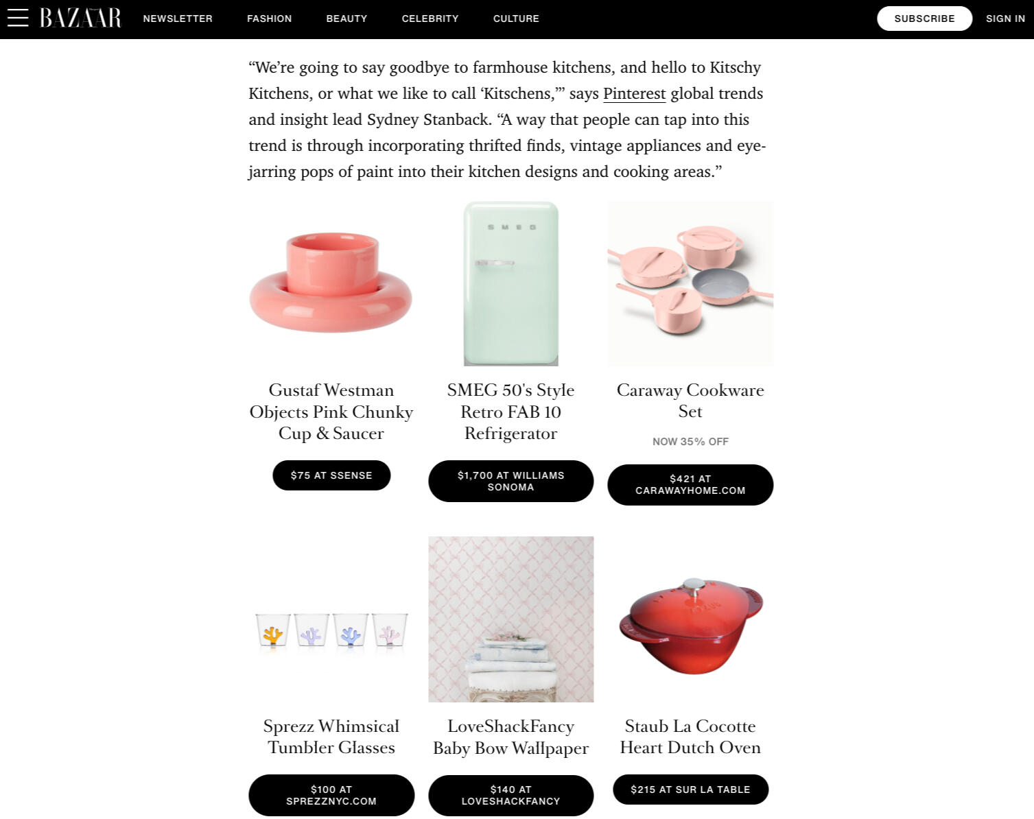 Press: Harper&#39;s Baazar Sprezz Placement