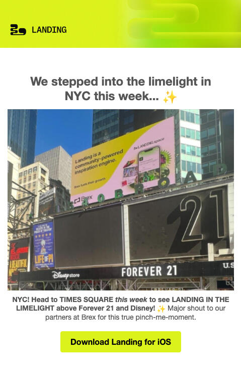 GTM Campaign: Billboard Newsletter